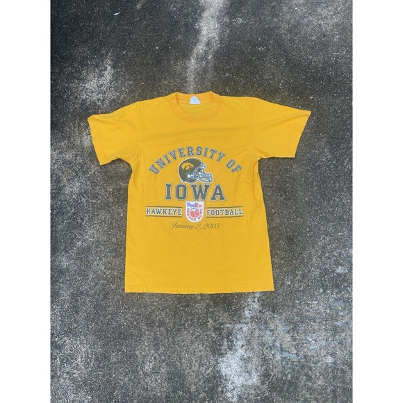 Vintage 2003 Iowa State  Fed Ex Orange Bowl T Shirt‎ Size Small - Picture 1 of 7